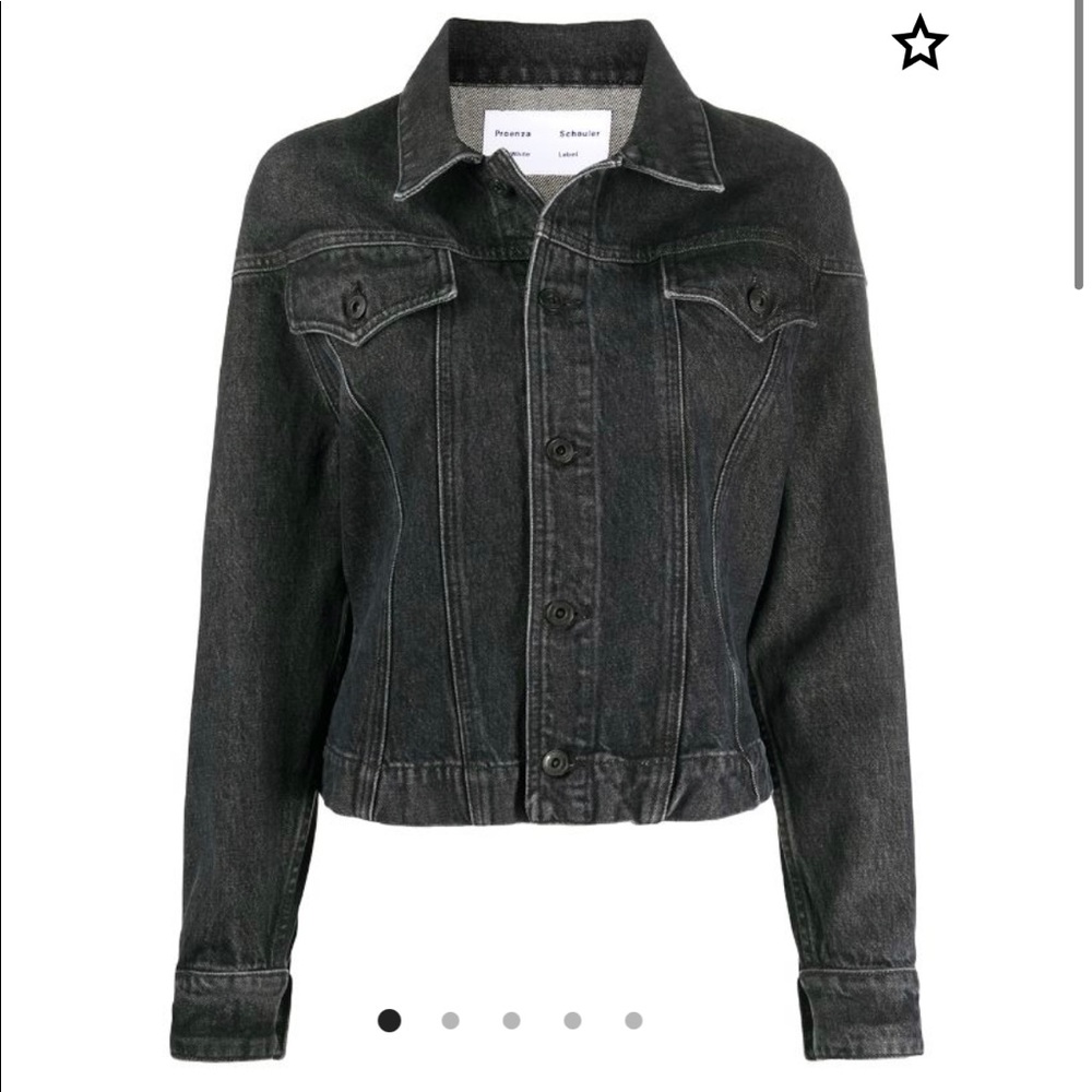 COPY - Proenza Schouler White Label washed denim jacket